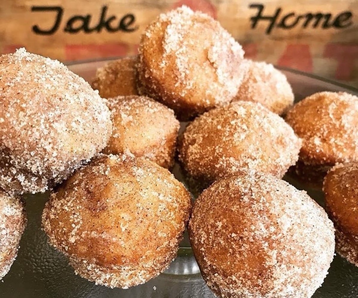 Apple cider donut holes.